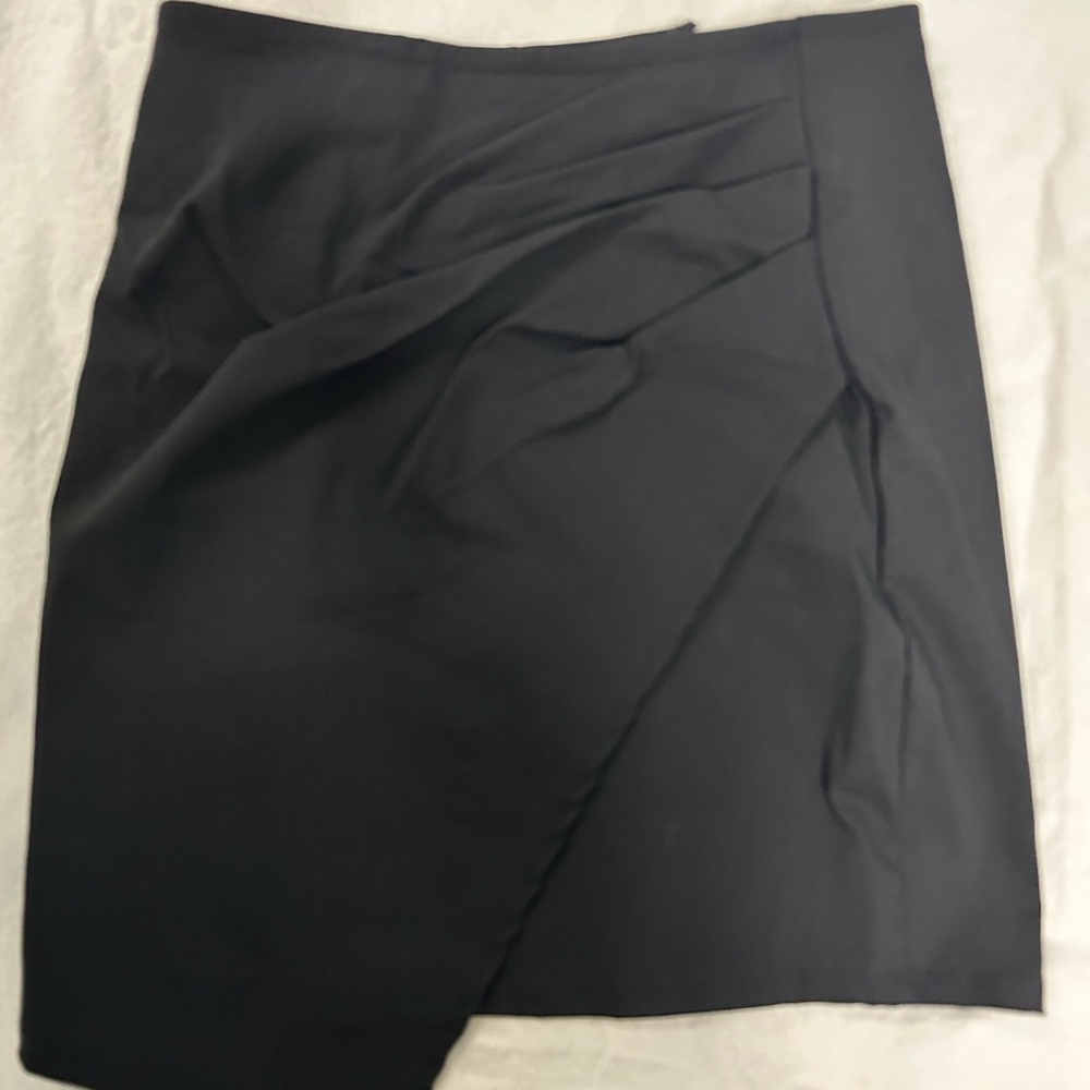 Windsor Black Asymmetrical Skirt